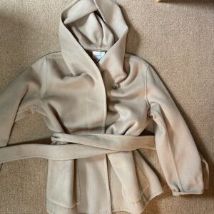 Vince Tan Wool Coat